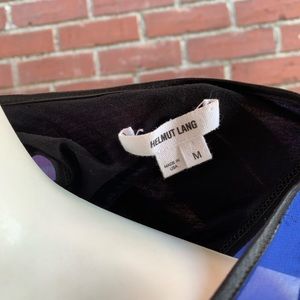 Helmut Lang 2 tierd high low dress